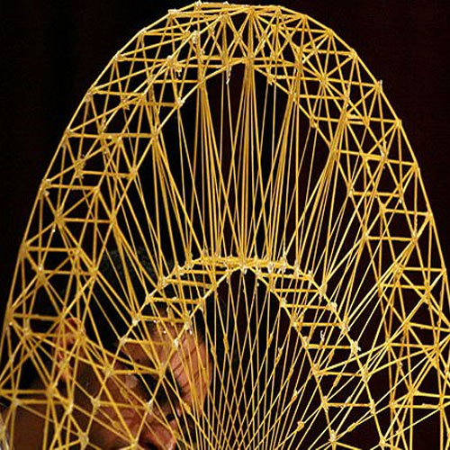 سازه های ماکارونی ساده برای کودکان