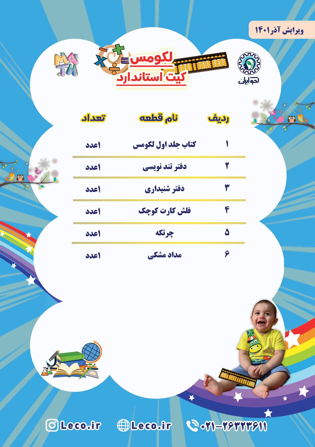 لکومس کیت استاندارد-compressed