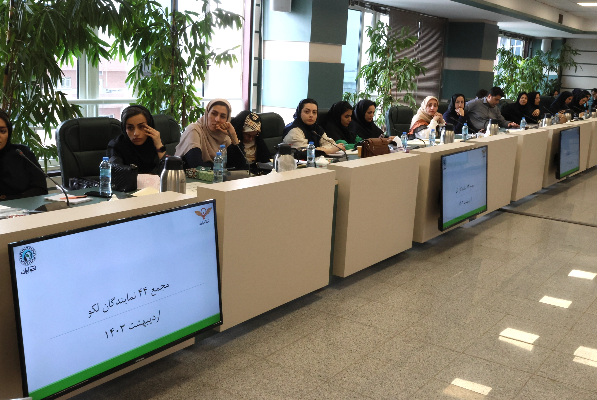 حضور نمایندگان قائمشهر، گرگانف شیرازو...