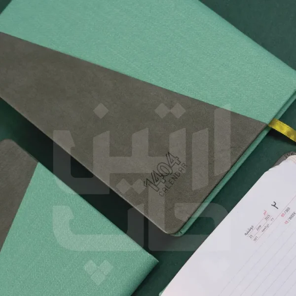 سررسید رقعی دوتیکه ژاکارد