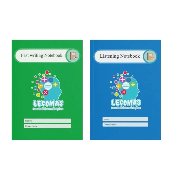 پکیج 5 دفتر تندنویسی و 5 دفتر شنیداری